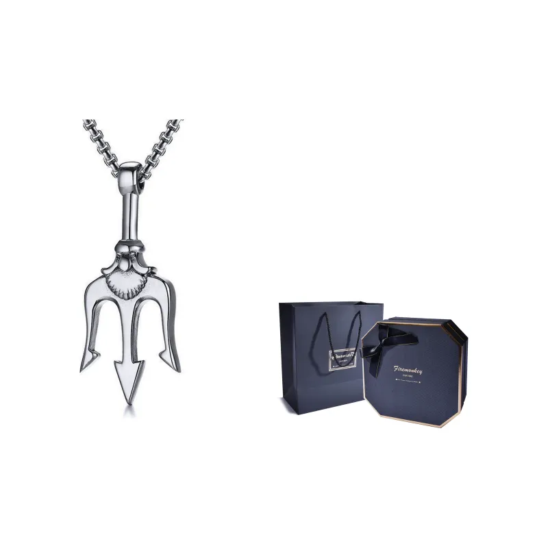 FireMonkey Titanium Steel Necklaces Unisex-7