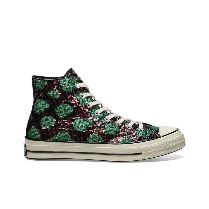 Converse Chuck Taylor All Star 70 Hi Snake Pattern Red Green-1