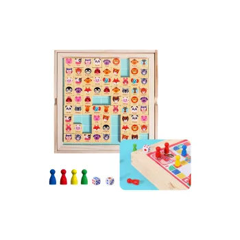 CAYI Ludo Chessboard Game Intelligence And Thinking Training Toy Board Games