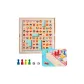 2-in-1 Match-3 and Connect-4 Flight Chess[80 Match-3 Pieces+20 Chess Pieces+2 Dice]