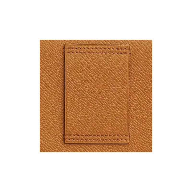 HERMES Constance Slim Epsom Calfskin Clutch Wallet Fanny Pack Women's 1H Toffee Color-4