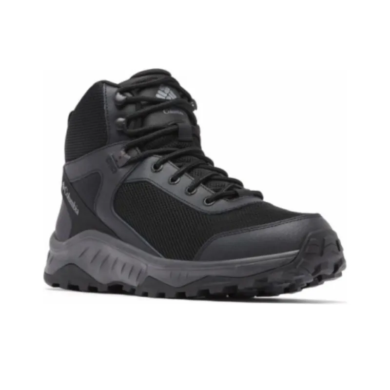 Columbia TRAILSTORM ASCEND Waterproof And Breathable High-Top Trekking Shoes Men's Black-2