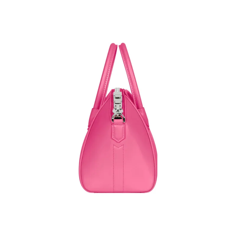 Givenchy Antigona Cow Leather Shoulder Bag, Crossbody Bag, Handbag Mini Women's Neon Pink-1
