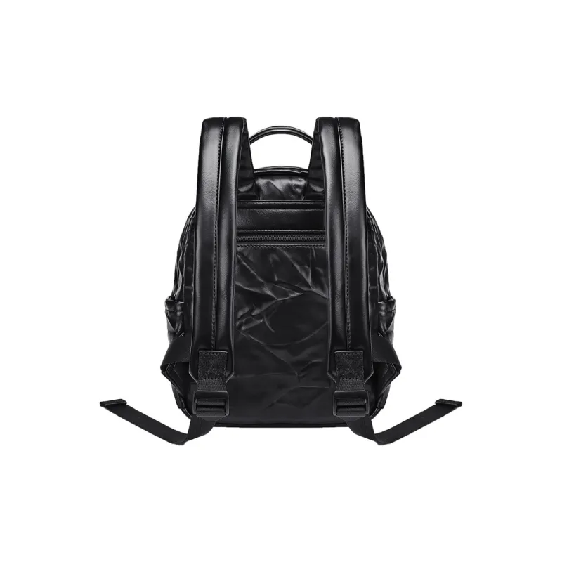 GOLF Synthetic Leather Backpack Regular Women's White/Black-7
