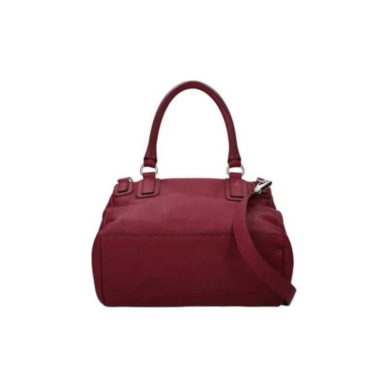 GIVENCHY Pandora Leather Handbag Medium Size Women's Fuchsia-4