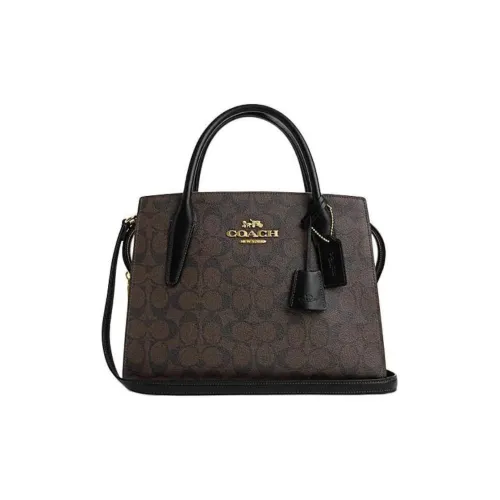 COACH PVC With Skin Killer Bag, Shoulder Bag, Crossbody Bag, Handbag Tubas Women's Dark Brown