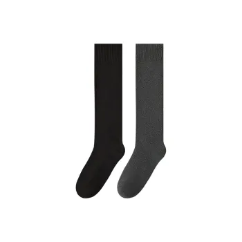 H YXIANG Knee High Socks Women's 2 Pack