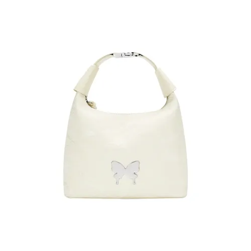 JANE KLAIN Synthetic Leather Shoulder Bag, Crossbody Bag, Handbag Regular Women's White/Black/Brown