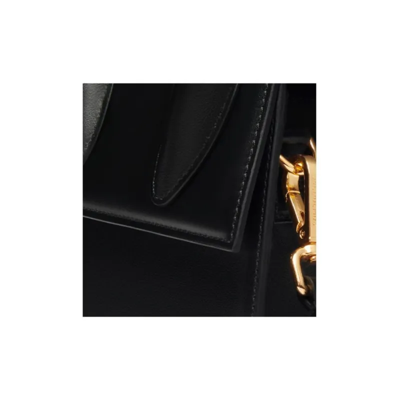 Jacquemus Le Chiquito Moyen Leather Shoulder Bag Crossbody Bag Handbag Women's Black-4