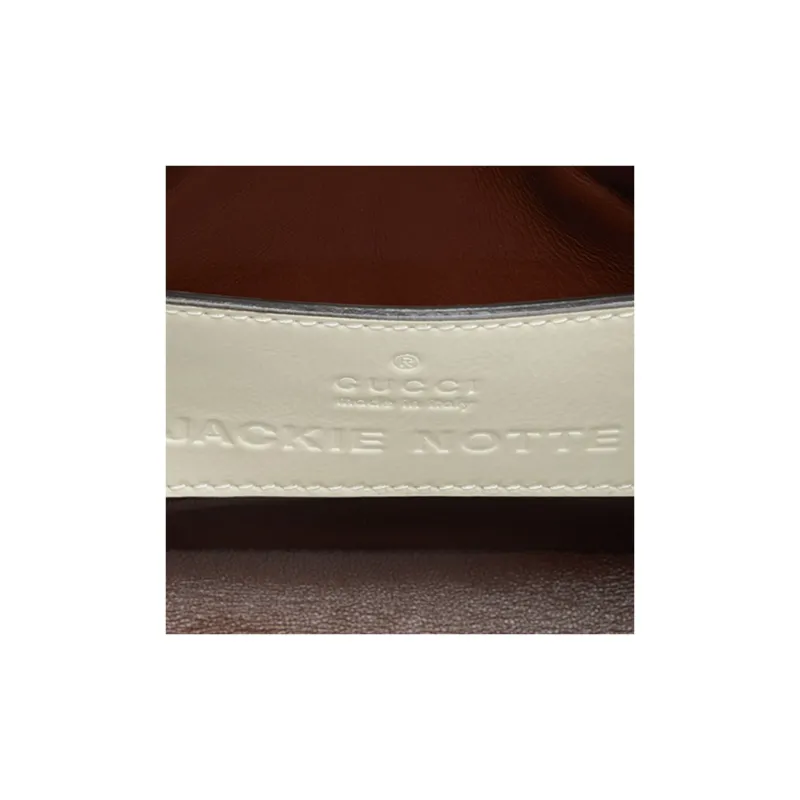 GUCCI Patent Leather Crossbody Bag Shoulder Bag Women's Ivory White-7
