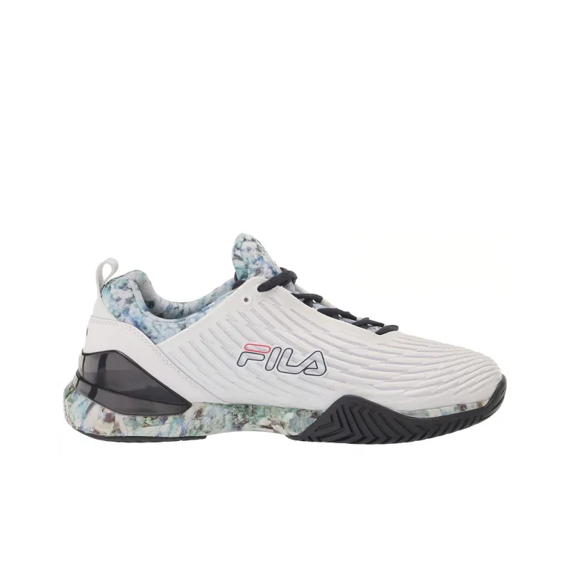 FILA Anti Slip Wear Resistant Low Top Running Shoes Men's White-1