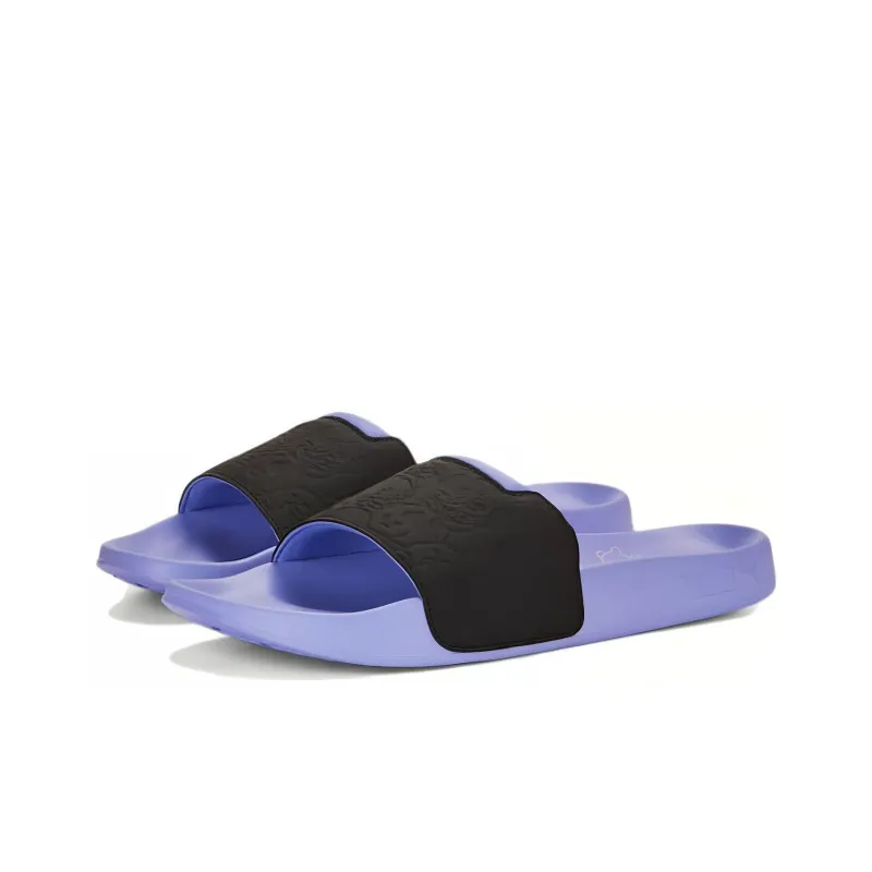 FINAL x PUMA Leadcat Slippers Unisex Purple Black-2