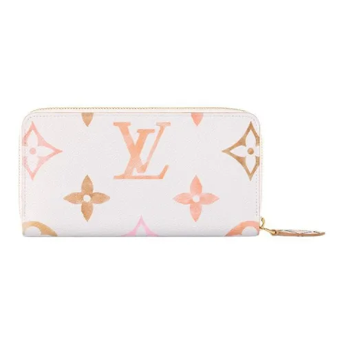 LOUIS VUITTON Zippy Wallet Beige