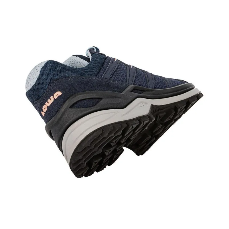 Lowa INNOX PRO Wear-resistant And Waterproof Low-Top Trekking Shoes Women's Blue-3