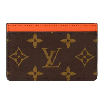 LOUIS VUITTON Card Holder Pm Colormania Orange
