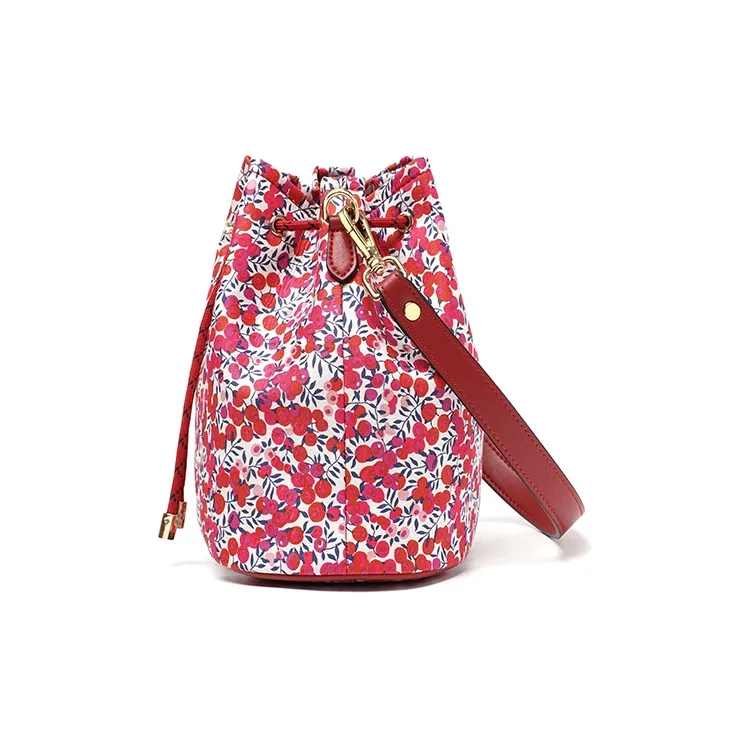 Harris Salome Cotton Bucket Bag, Portable Crossbody Bag, Shoulder Bag Women's Will County Color-4