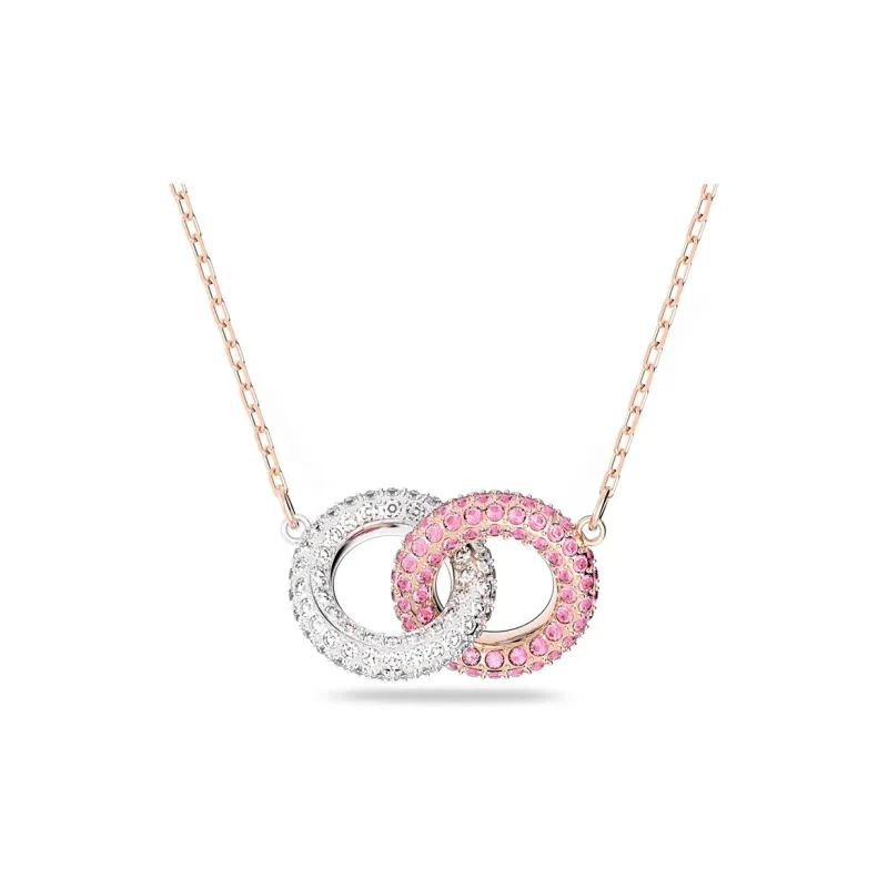 Swarovski Dextera Necklaces Women's Pink-0