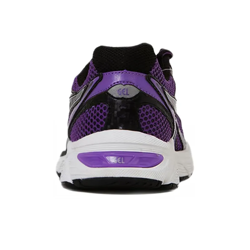 Asics Gel-Equation Anti-Slip And Wear-Resistant Lightweight Low-Top Running Shoes Women's Purple Black Silver-3