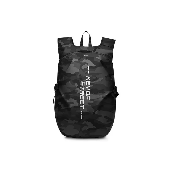 RIOREX Fabric Backpack Regular Unisex Black-11