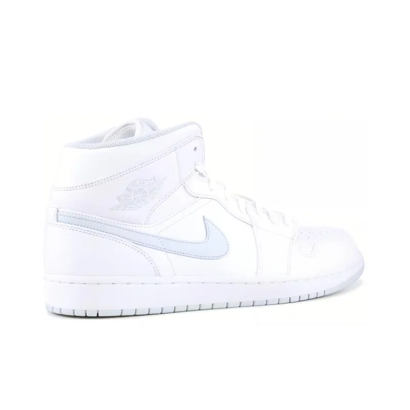Jordan 1 Retro Mid White Platinum-3
