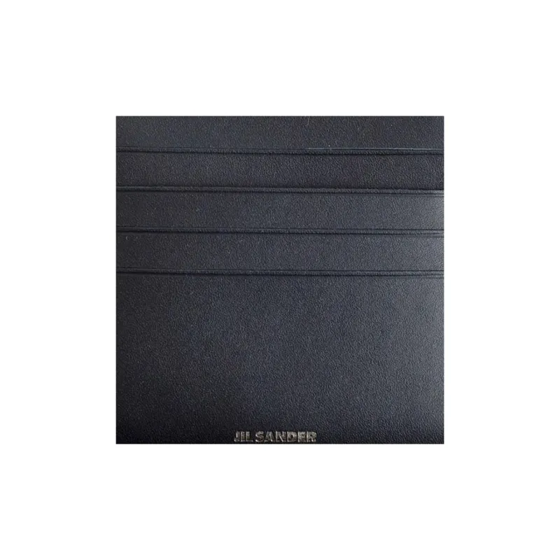 JIL SANDER Logo Embossed Zipped Wallet-3