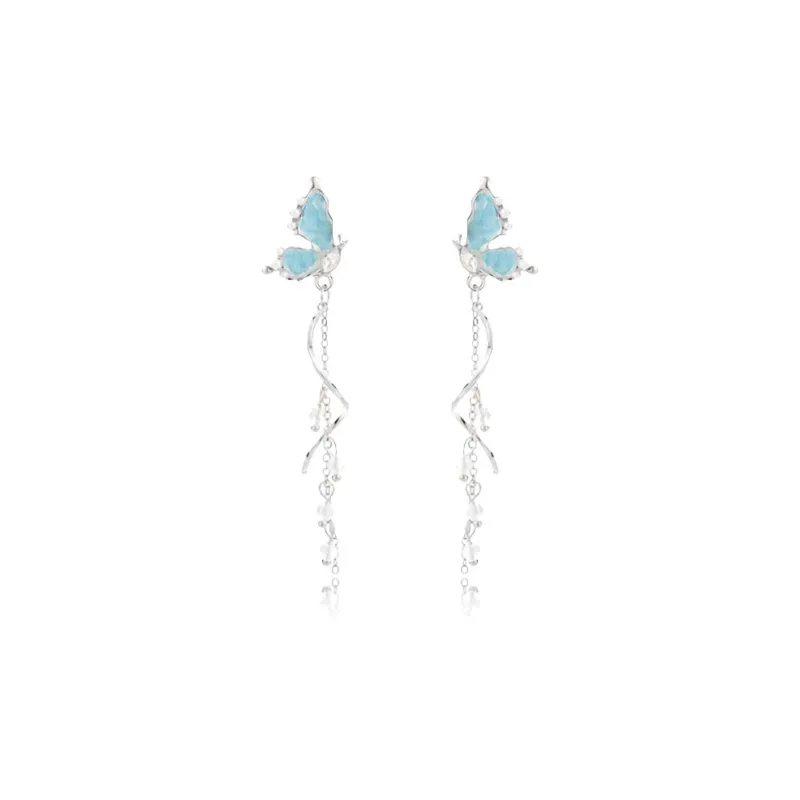 RINGLOVE Oil Drip Drop Earrings Women's-0