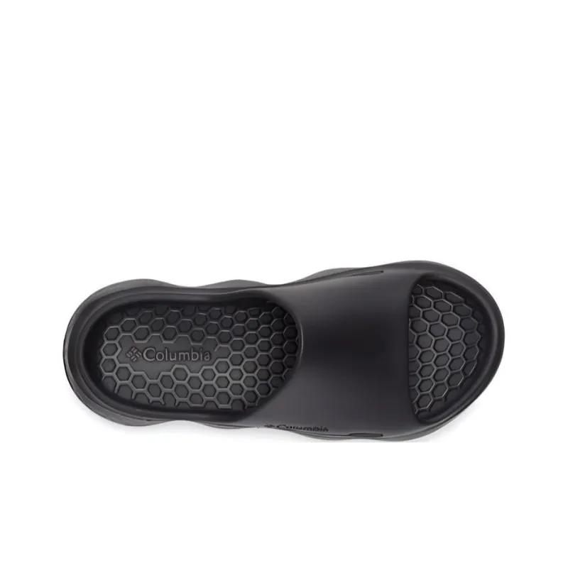 Columbia Amphibian Shoes Collection Slip Resistant Slide Slippers Women's Black-2