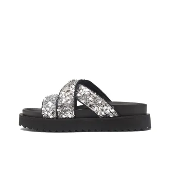 HERLOOK Sequins Slide Slippers Women's