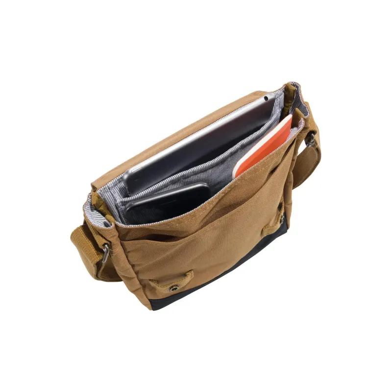 Carhartt Polyester Shoulder Bag, Crossbody Bag Unisex Brown-6