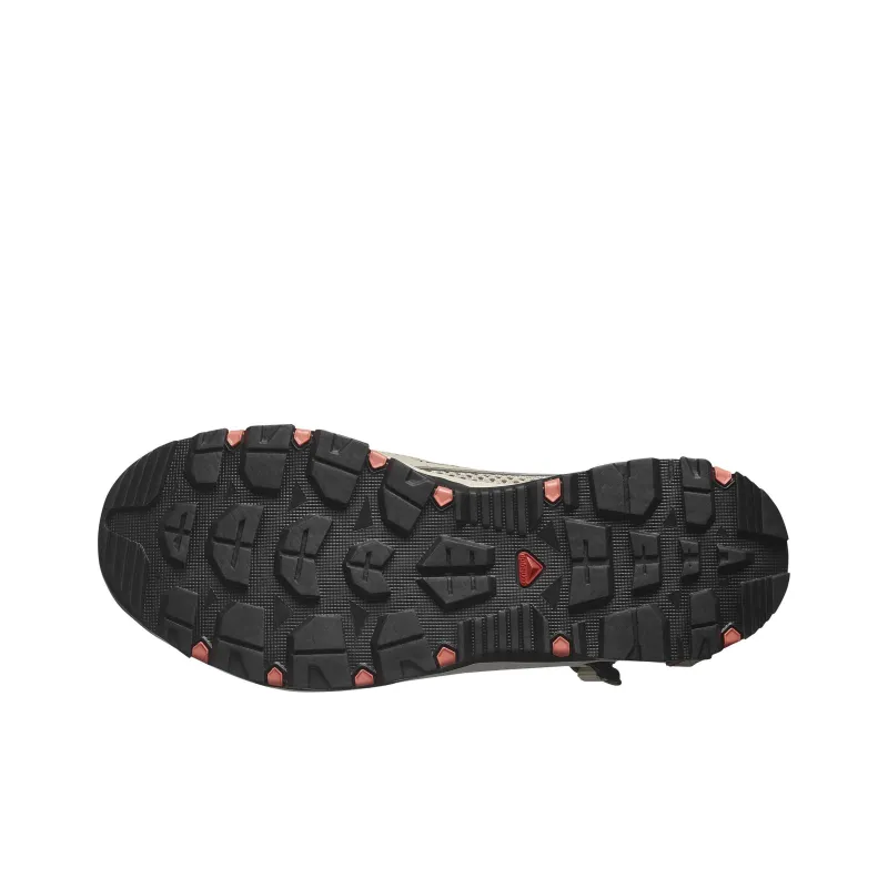 SALOMON Women's Techamphibian 5 'White Pepper Living Coral' Women's-5