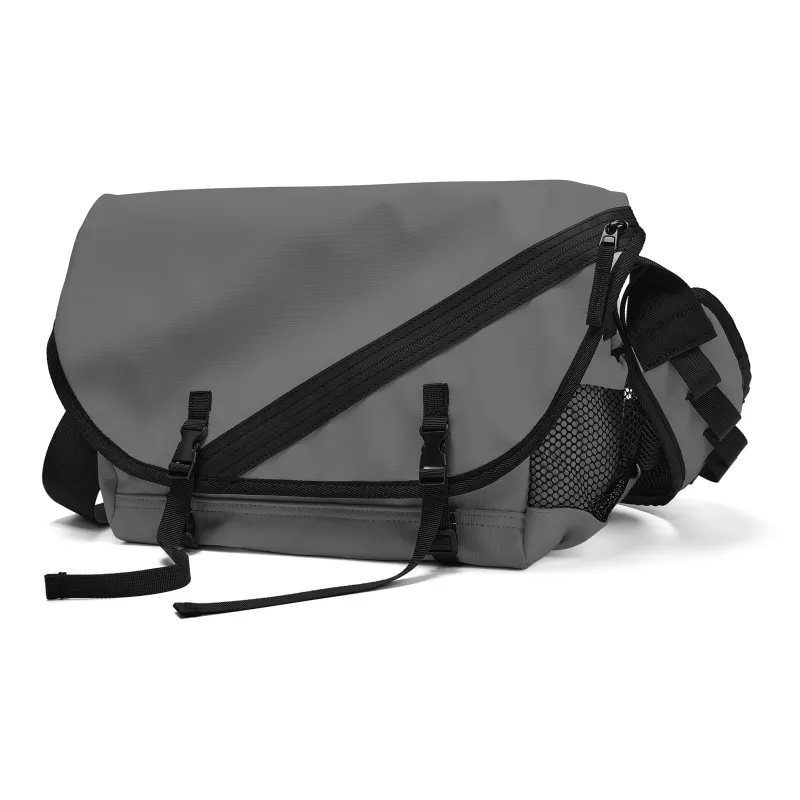 CHAOFANJI Nylon Crossbody Bag, Shoulder Bag Tubas Unisex Black-7