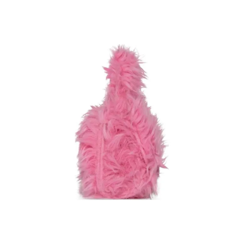 Balenciaga Hourglass Plush Hourglass Bag Coin Purse Handbag Shoulder Bag Crossbody Bag Mini Women's Pink-1