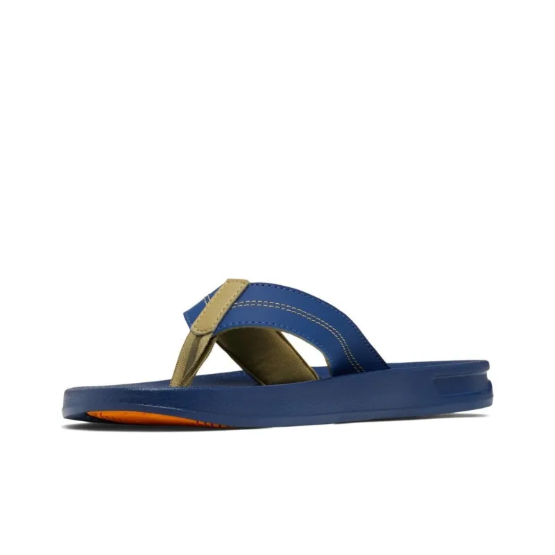Columbia Slip-Resistant Quick Dry Flip Flops Men's Blue-2