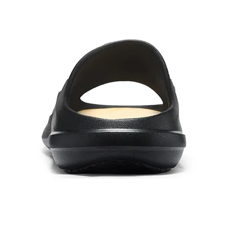 WARRIOR Slide Slippers Men Black Yellow-2
