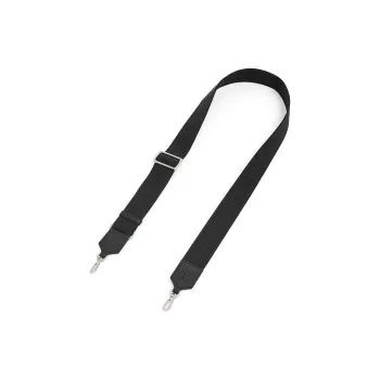 LOEWE Anagram Jacquard Cow Leather Patchwork Bag Straps Women's Black