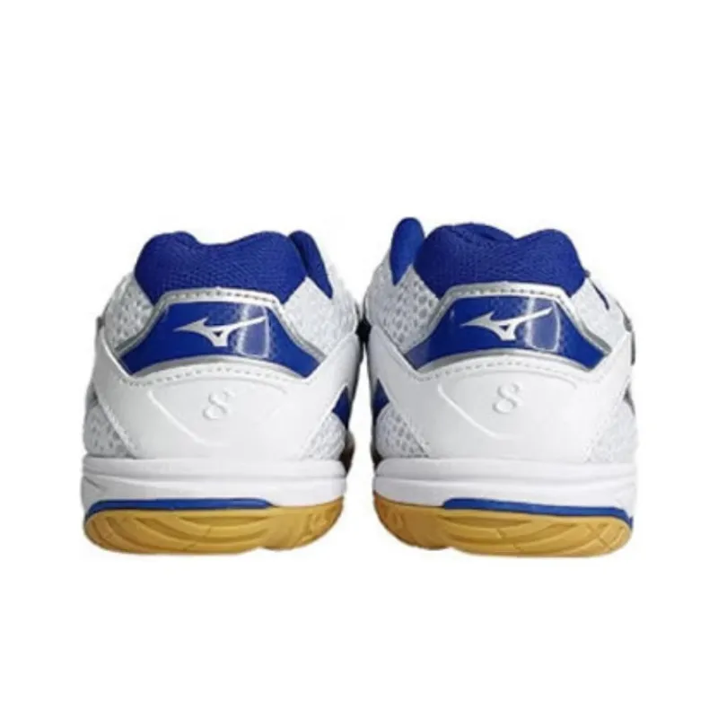 Mizuno Wave Drive 8 Low-Top Training Shoes Unisex White Blue-2