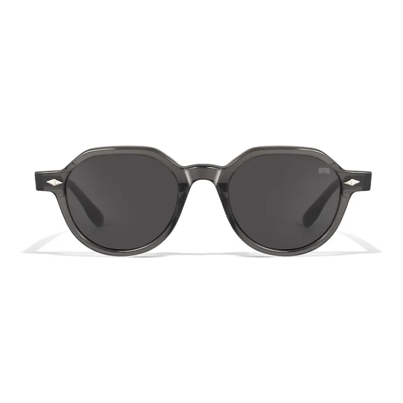 APRIL Plate Frame Irregular Shape Sunglasses With Polarized Lenses Unisex-14