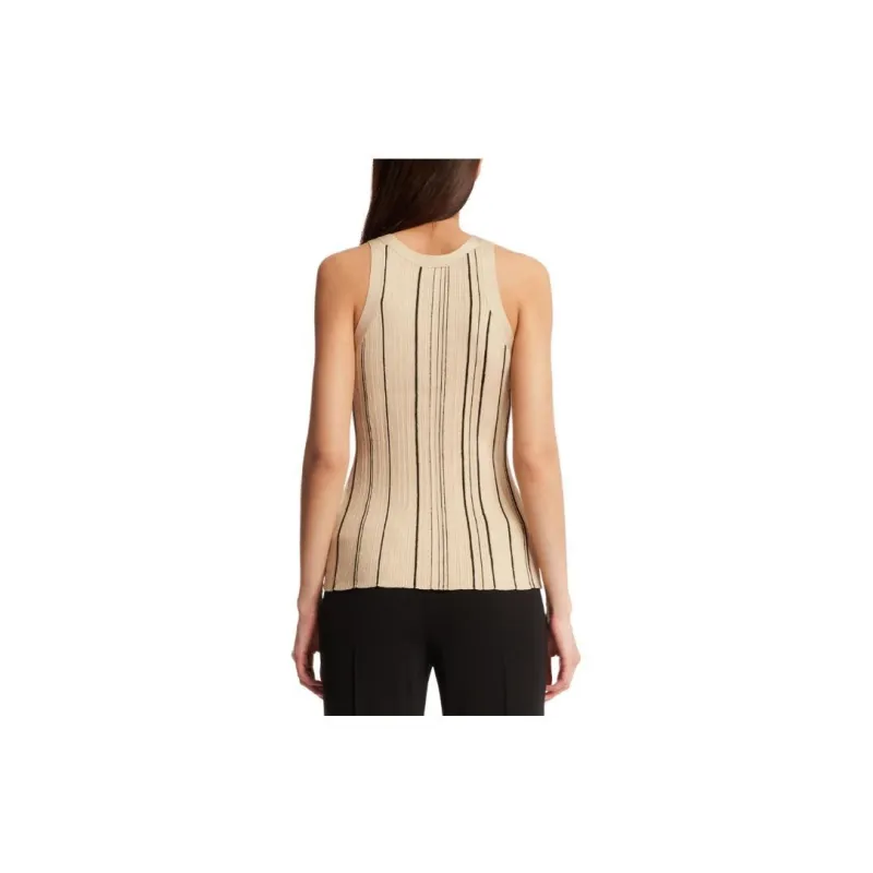 TOTEME Braid Ribbed Tank Top-1