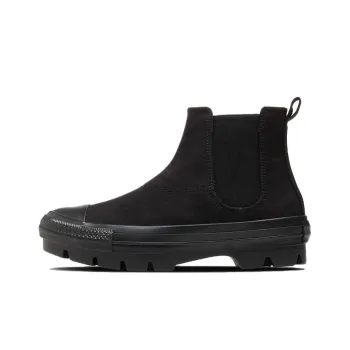 Converse All Star Chunk Short Chelsea Boots Unisex Black Gray