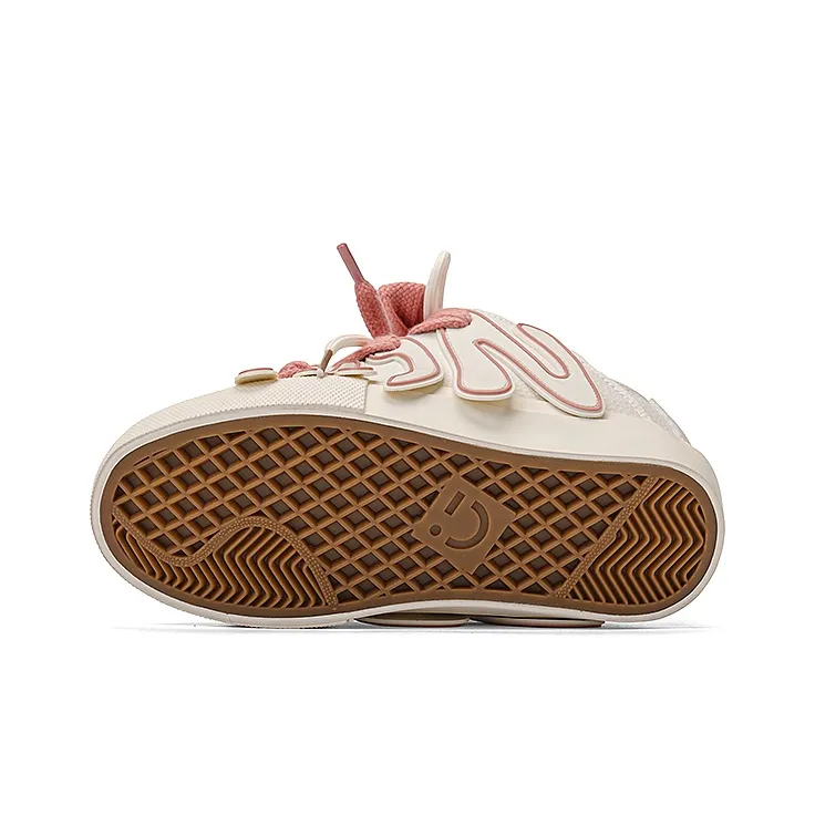 MINISO Low Top Skateboard Shoes Women's Cherry Blossom Pink-5