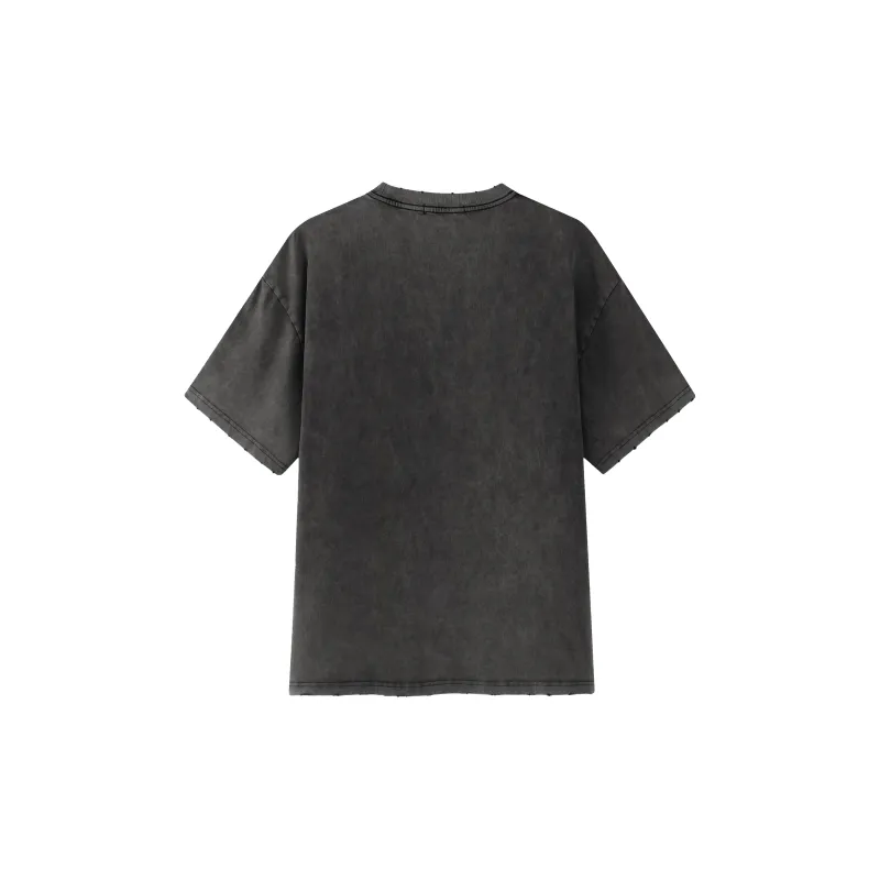 CLIMAX VISION T Shirt Unisex Washed Black-1