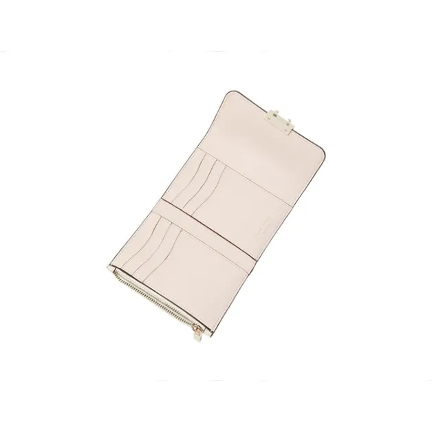 Kate Spade Voyage Cow Leather Wallet Small Size Women's White-2