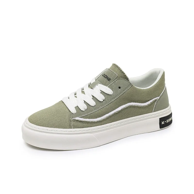 X ZONE Beggar Shoes Slip Resistant, Abrasion Resistant, Breathable Low Top Canvas Shoes Men's-8