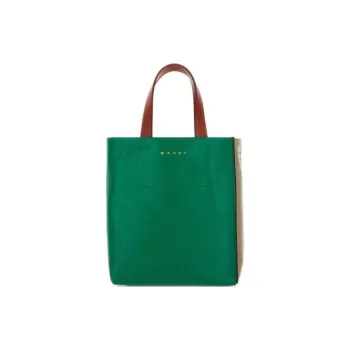 MARNI Museo Calfskin Tote Bag Shopping Bag Crossbody One Shoulder Handbags Mini Women's Green