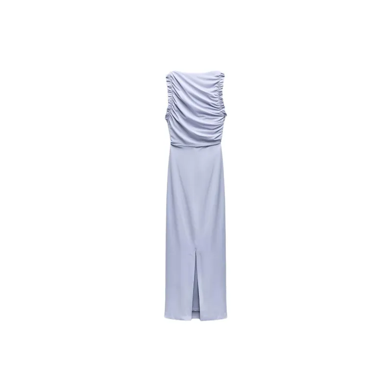 ZARA Sleeveless Dress Women's Blue / Lavender-1