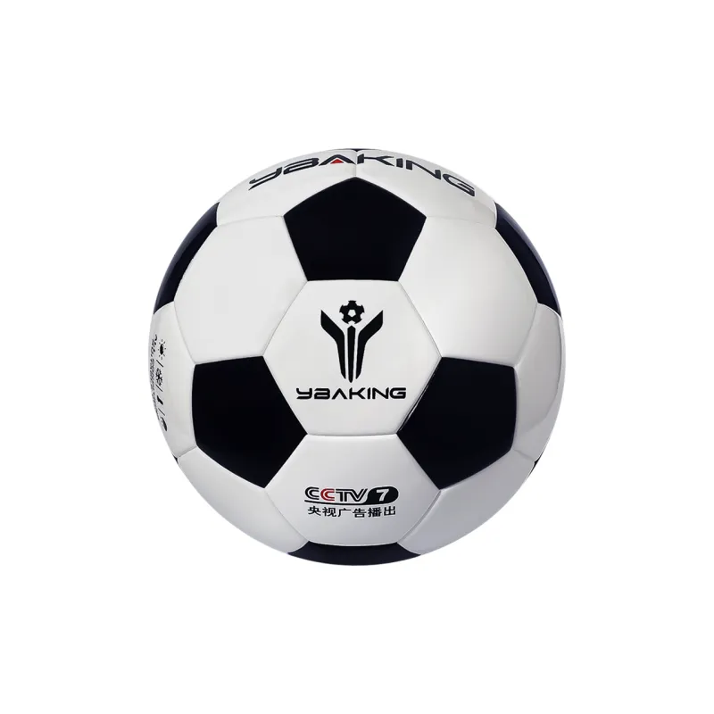 WADE x YBAKING Size 5 Soccer TPU Seamless Thermal-bonding Unisex Classic Black White-16