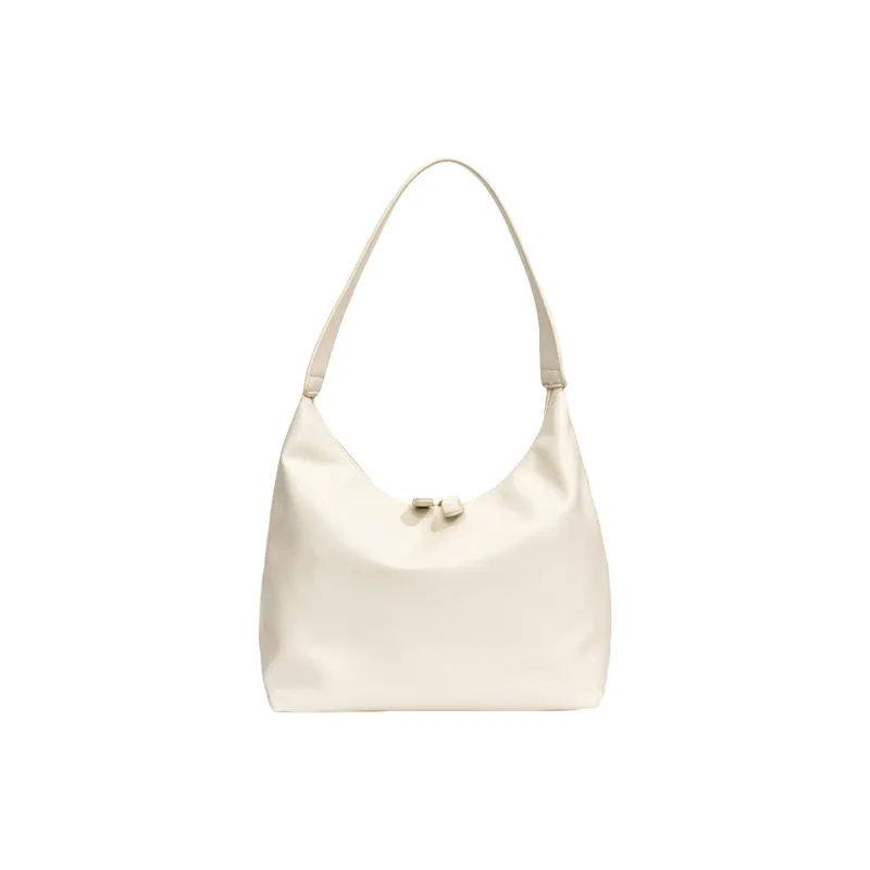 NOMK PU Tote Bag Shopping Bag Shoulder Bag Versatile Shoulder Bag Regular Women's Black/White/Khaki/Brown-5