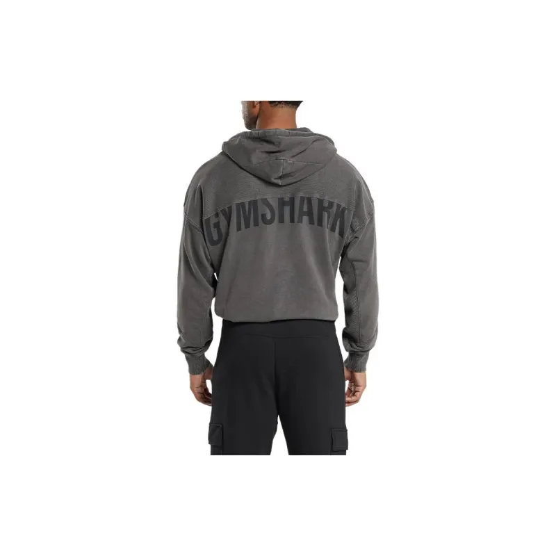GYMSHARK POWER Sweatshirt Men's Agate Gray-1