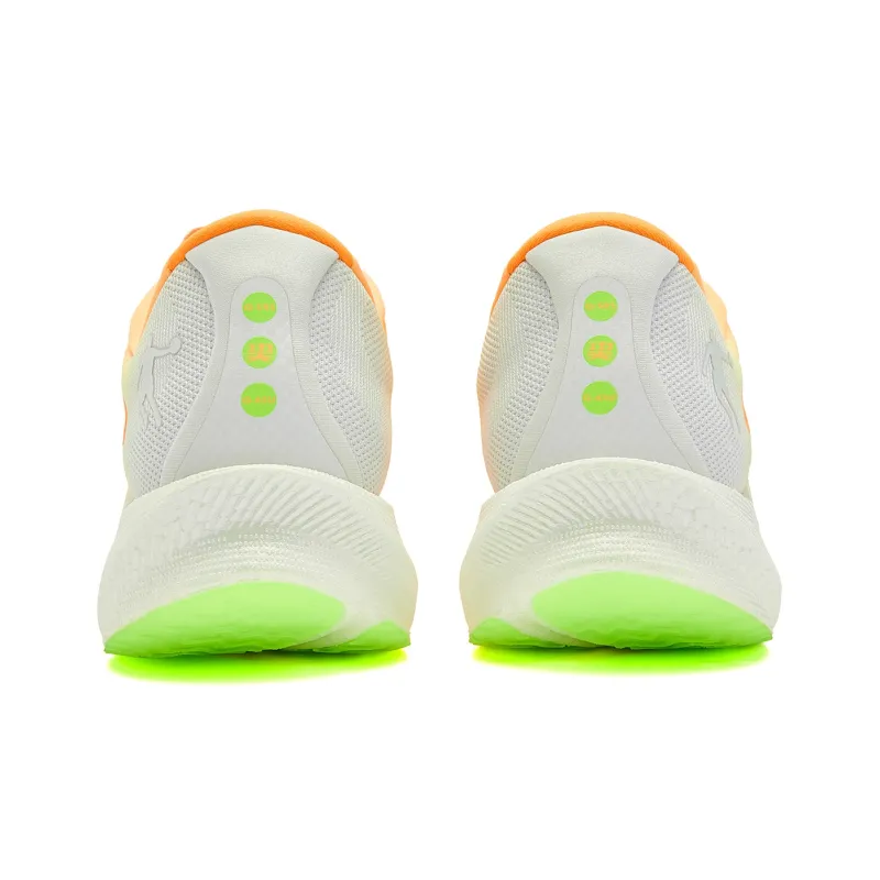 QIAODAN Strong Winds 2.0 Running Shoes Women's Low Top Flying Shadow Jelly Orange-4