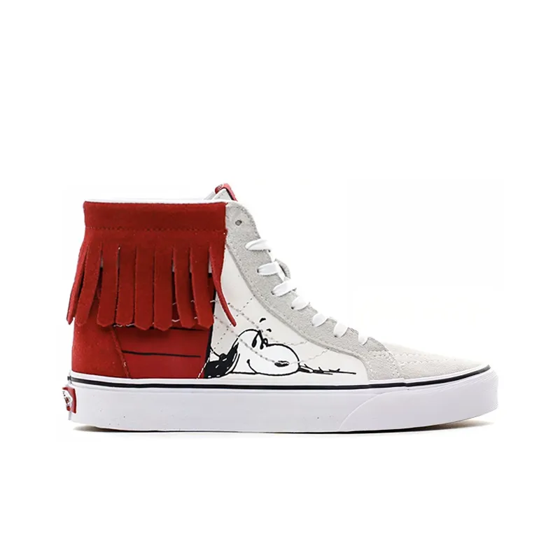 Vans Peanuts X Sk8 Hi Moc 'Dog House'-1